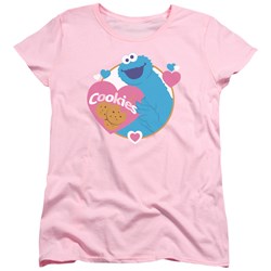 Sesame Street - Womens Love Cookies T-Shirt