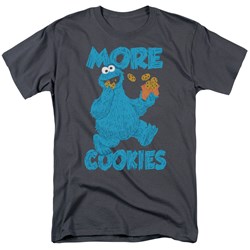 Sesame Street - Mens More Cookies T-Shirt