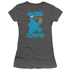 Sesame Street - Juniors More Cookies T-Shirt