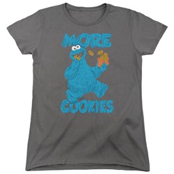 Sesame Street - Womens More Cookies T-Shirt