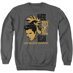 Sun - Mens Elvis And Rooster Sweater