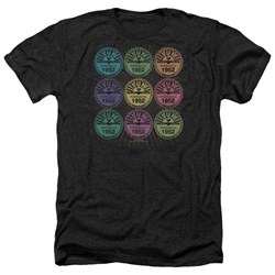 Sun - Mens Rocking Color Block Heather T-Shirt