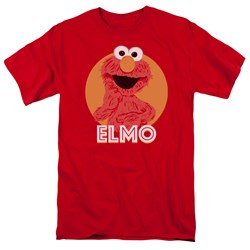 Sesame Street - Mens Elmo Scribble T-Shirt