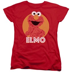 Sesame Street - Womens Elmo Scribble T-Shirt