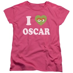 Sesame Street - Womens I Heart Oscar T-Shirt