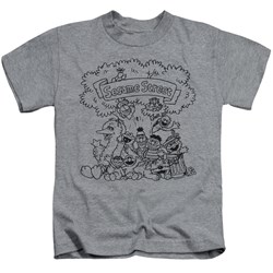 Sesame Street - Little Boys Simple Street T-Shirt