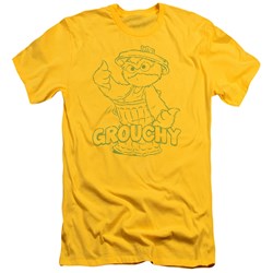 Sesame Street - Mens Grouchy Slim Fit T-Shirt