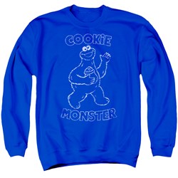Sesame Street - Mens Simple Cookie Sweater