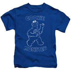 Sesame Street - Little Boys Simple Cookie T-Shirt