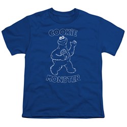 Sesame Street - Big Boys Simple Cookie T-Shirt