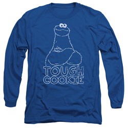 Sesame Street - Mens Touch Cookie Long Sleeve T-Shirt