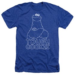 Sesame Street - Mens Touch Cookie Heather T-Shirt