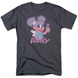 Sesame Street - Mens Flat Abby T-Shirt