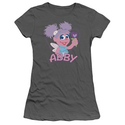 Sesame Street - Juniors Flat Abby T-Shirt
