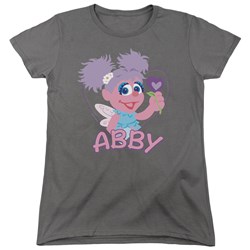 Sesame Street - Womens Flat Abby T-Shirt