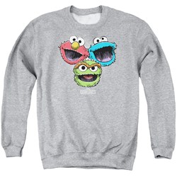 Sesame Street - Mens Halftone Heads Sweater