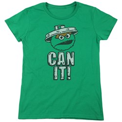 Sesame Street - Womens Can It T-Shirt