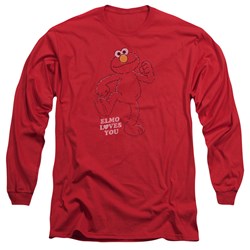 Sesame Street - Mens Elmo Loves You Long Sleeve T-Shirt