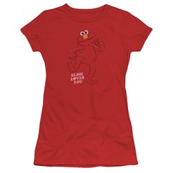 Sesame Street - Juniors Elmo Loves You T-Shirt