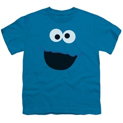 Sesame Street - Big Boys Cookie Monster Face T-Shirt