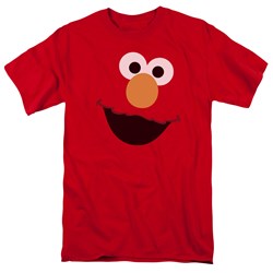 Sesame Street - Mens Elmo Face T-Shirt
