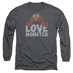 Sesame Street - Mens Love Monster Long Sleeve T-Shirt