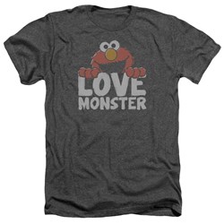Sesame Street - Mens Love Monster Heather T-Shirt