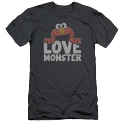 Sesame Street - Mens Love Monster Slim Fit T-Shirt