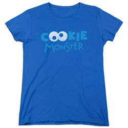 Sesame Street - Womens Cookie Eyes T-Shirt