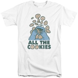 Sesame Street - Mens All The Cookies Tall T-Shirt