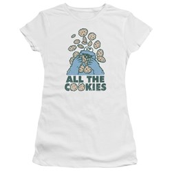 Sesame Street - Juniors All The Cookies T-Shirt