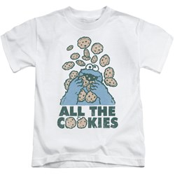 Sesame Street - Little Boys All The Cookies T-Shirt