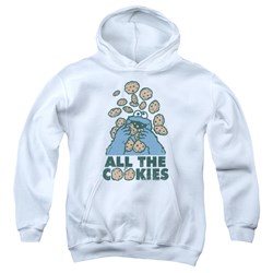 Sesame Street - Youth All The Cookies Pullover Hoodie