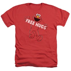 Sesame Street - Mens Free Hugs Heather T-Shirt