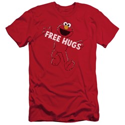 Sesame Street - Mens Free Hugs Slim Fit T-Shirt
