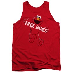 Sesame Street - Mens Free Hugs Tank Top