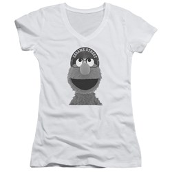 Sesame Street - Juniors Elmo Lee V-Neck T-Shirt