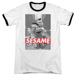Sesame Street - Mens Sesame Ringer T-Shirt