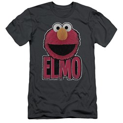 Sesame Street - Mens Elmo Smile Slim Fit T-Shirt