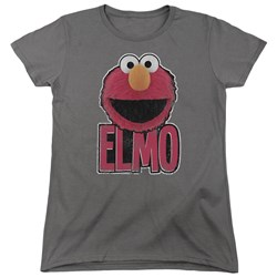 Sesame Street - Womens Elmo Smile T-Shirt