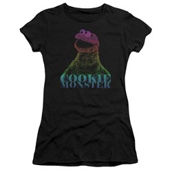 Sesame Street - Juniors Cm Halftone T-Shirt
