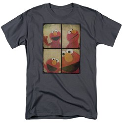 Sesame Street - Mens Photo Booth Elmo T-Shirt