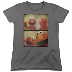 Sesame Street - Womens Photo Booth Elmo T-Shirt