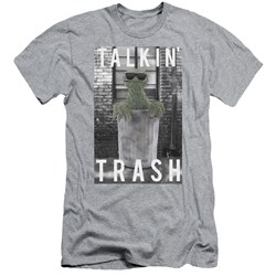 Sesame Street - Mens Talkin Trash Slim Fit T-Shirt
