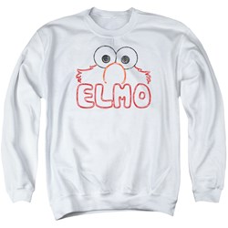 Sesame Street - Mens Elmo Letters Sweater