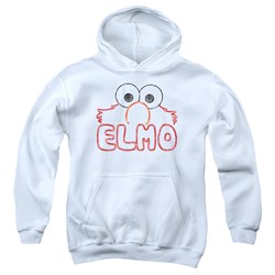 Sesame Street - Youth Elmo Letters Pullover Hoodie