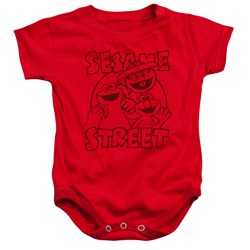 Sesame Street - Toddler Group Crunch Onesie
