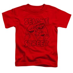 Sesame Street - Toddlers Group Crunch T-Shirt