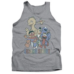 Sesame Street - Mens Colorful Group Tank Top