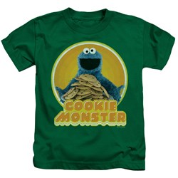 Sesame Street - Little Boys Cookie Iron On T-Shirt